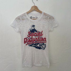 social distortion tee // black kat vintage